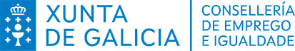 Logo Xunta Galicia conselleria emprego e igualdade