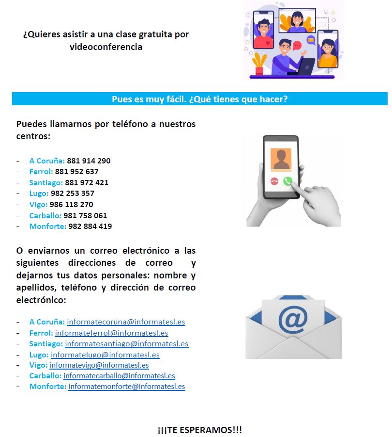 CLASES GRATUITAS