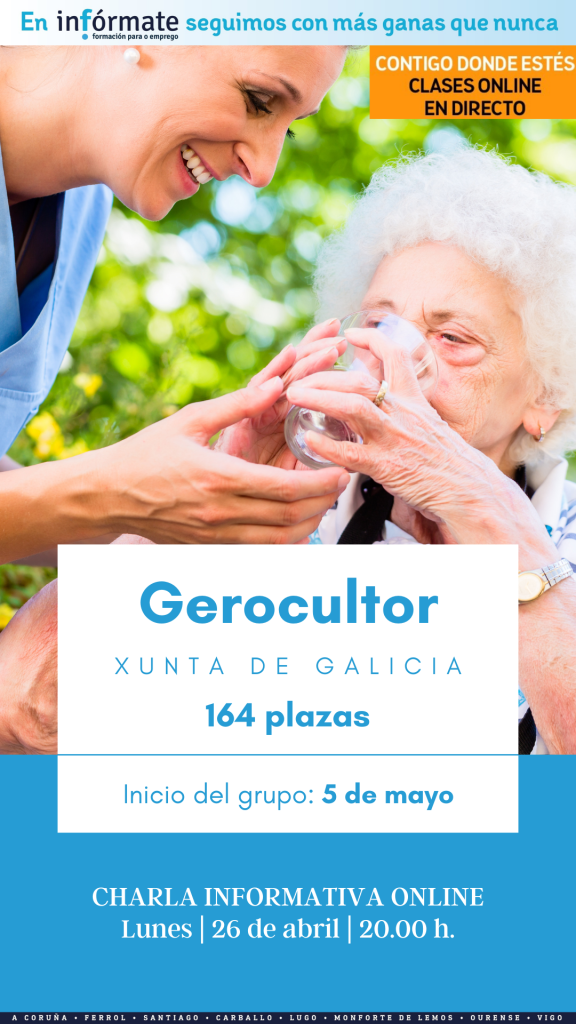 Charla informativa Gerocultor Xunta