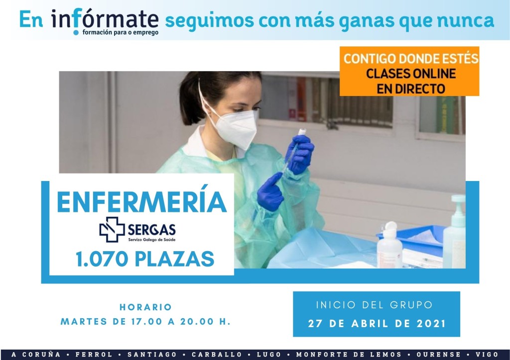 Inicio del grupo de Enfermería