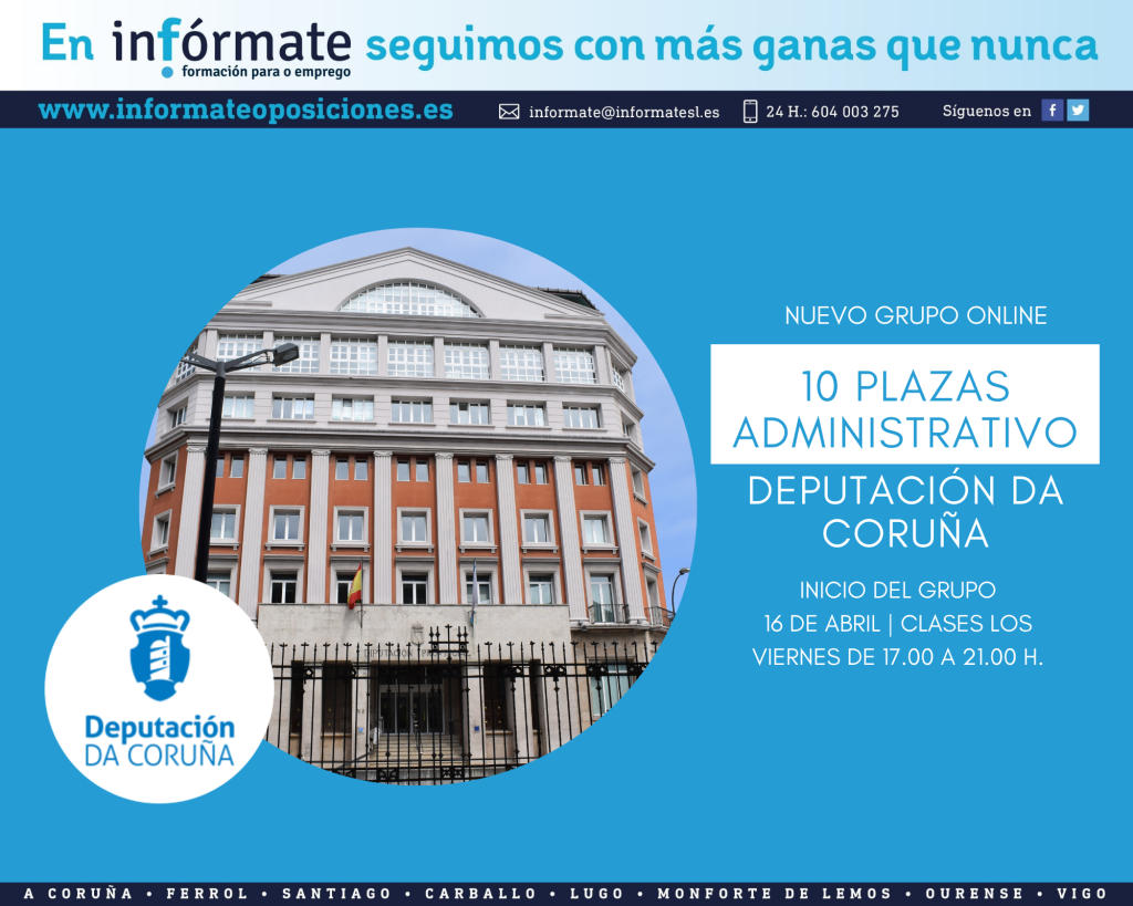 Inicio grupo Deputación da Coruña