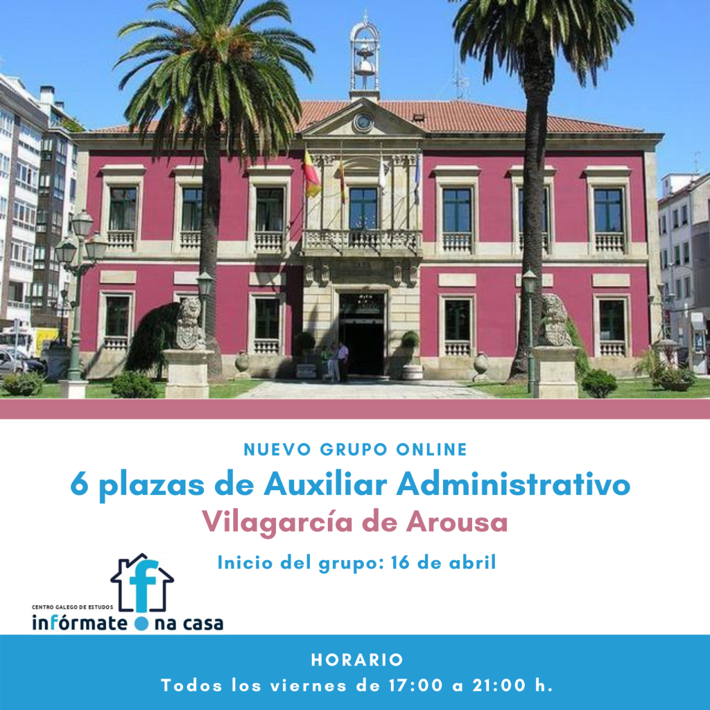 inicio grupo Vilagarcía de Arousa