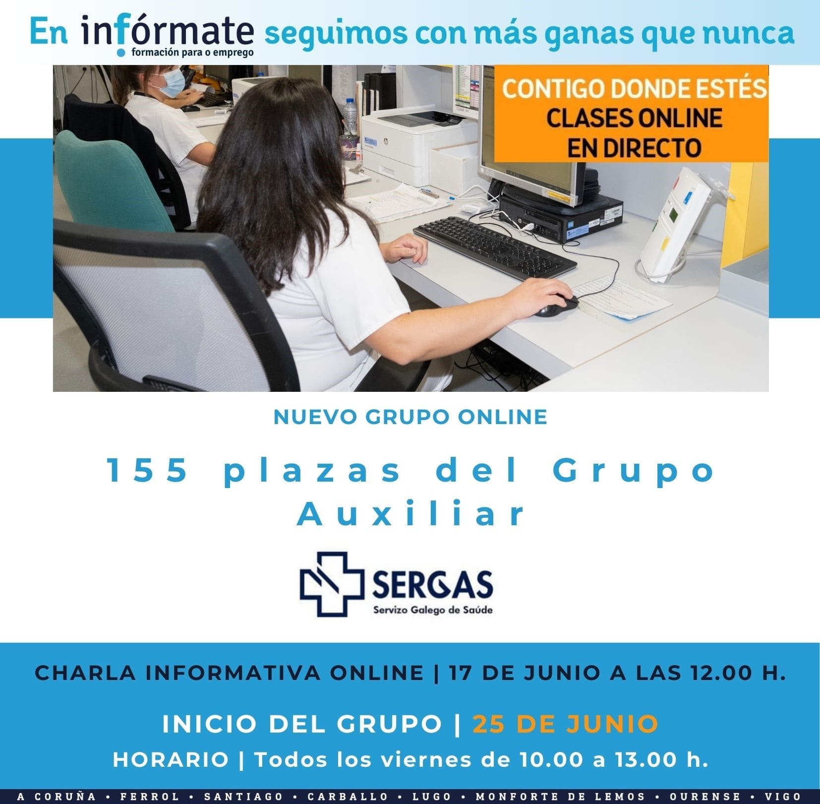 Cartel promocional nuevo grupo A