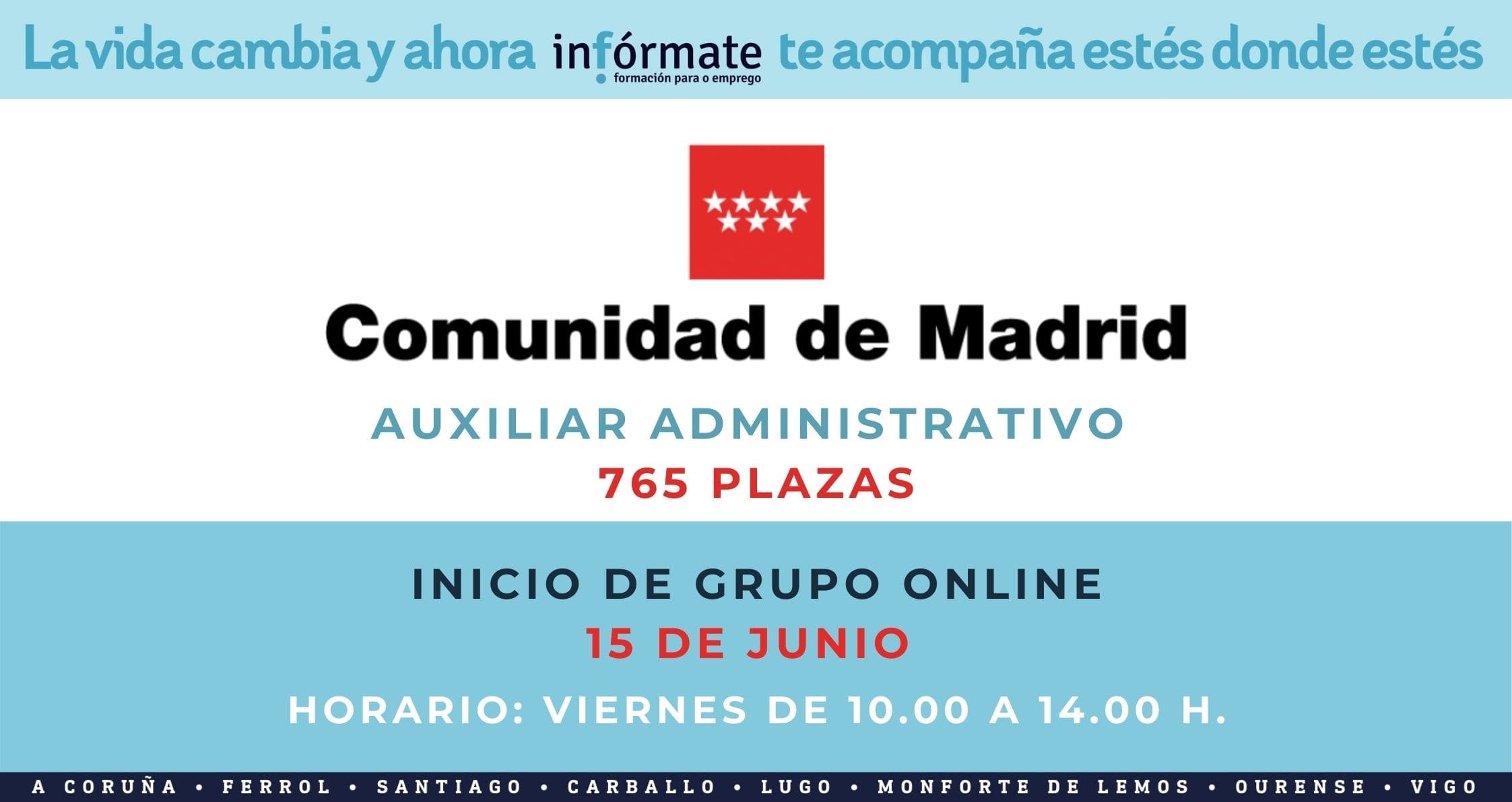 Cartel publicitario Comunidad Ma