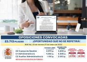 Cartel anunciando convocatoria E