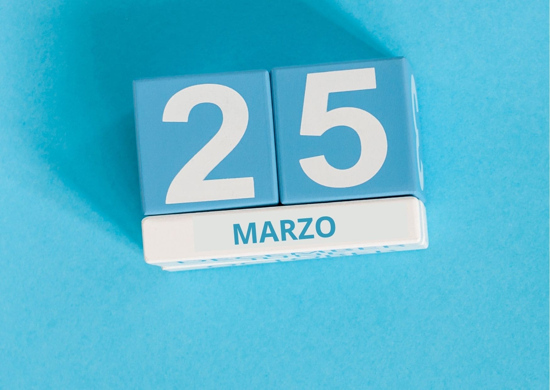 25 de marzo
