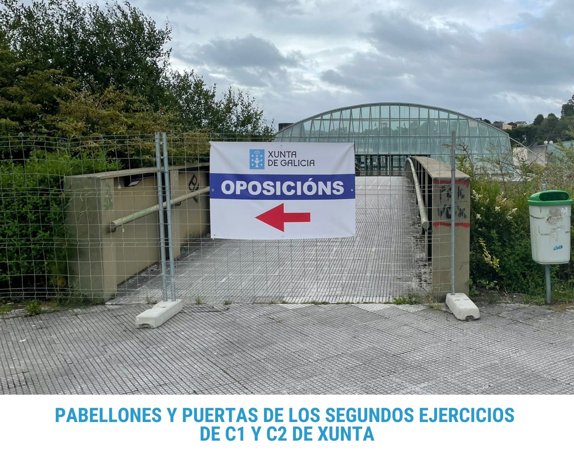 Cartel oposiciones ubicado en Si