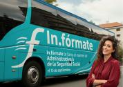 Autobús con el logo de In.fórmat
