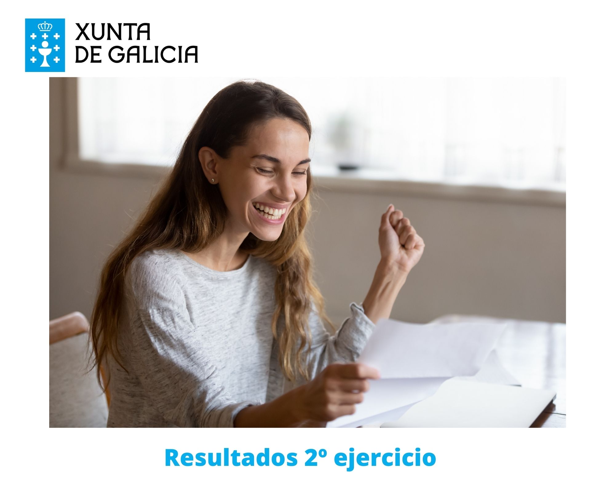 Chica feliz aprobada