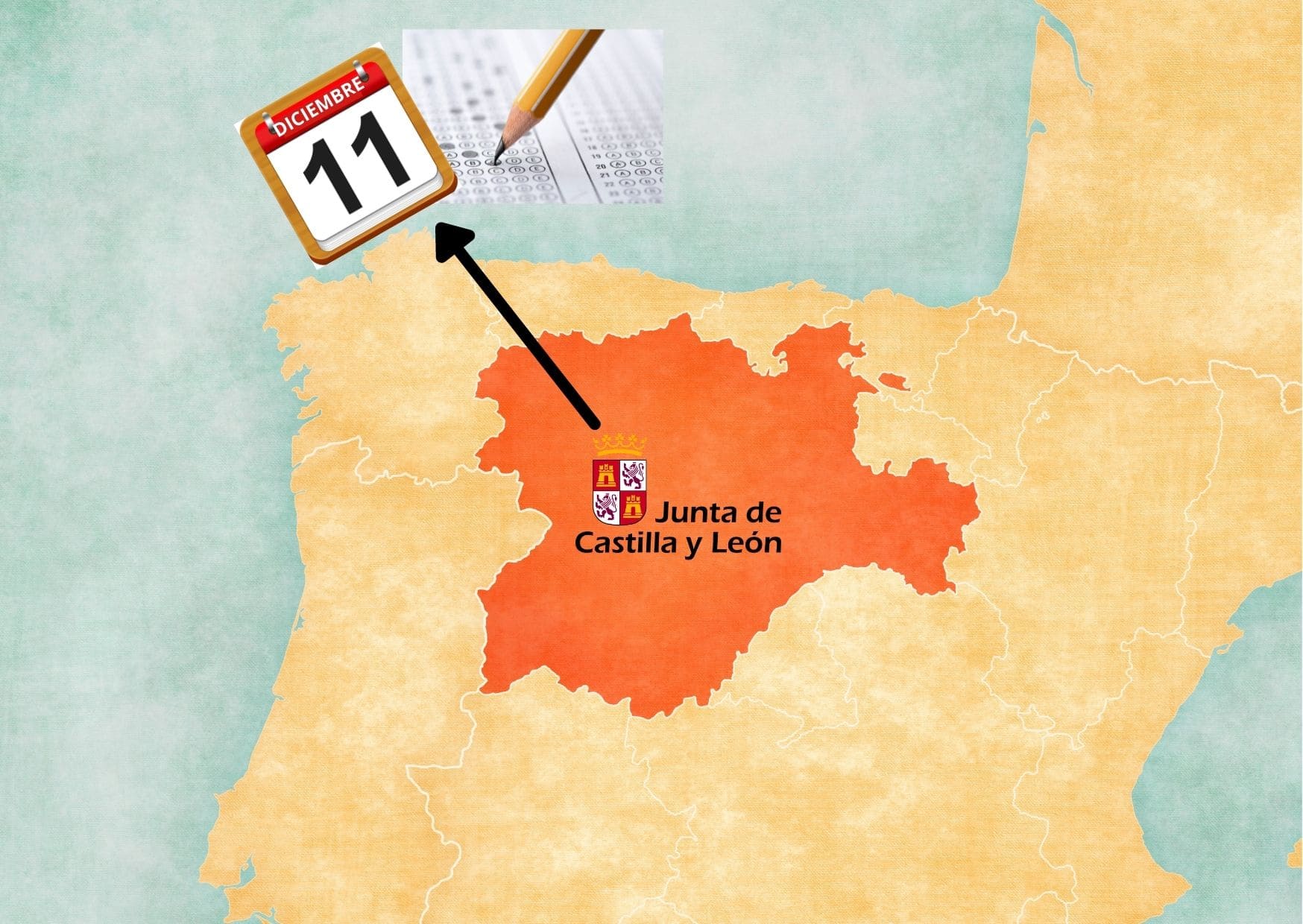 Mapa de Castilla y León