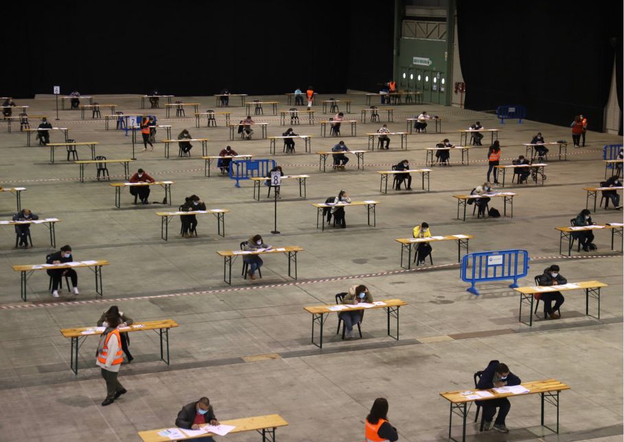 Examen en Silleda
