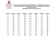 Corrección de examen
