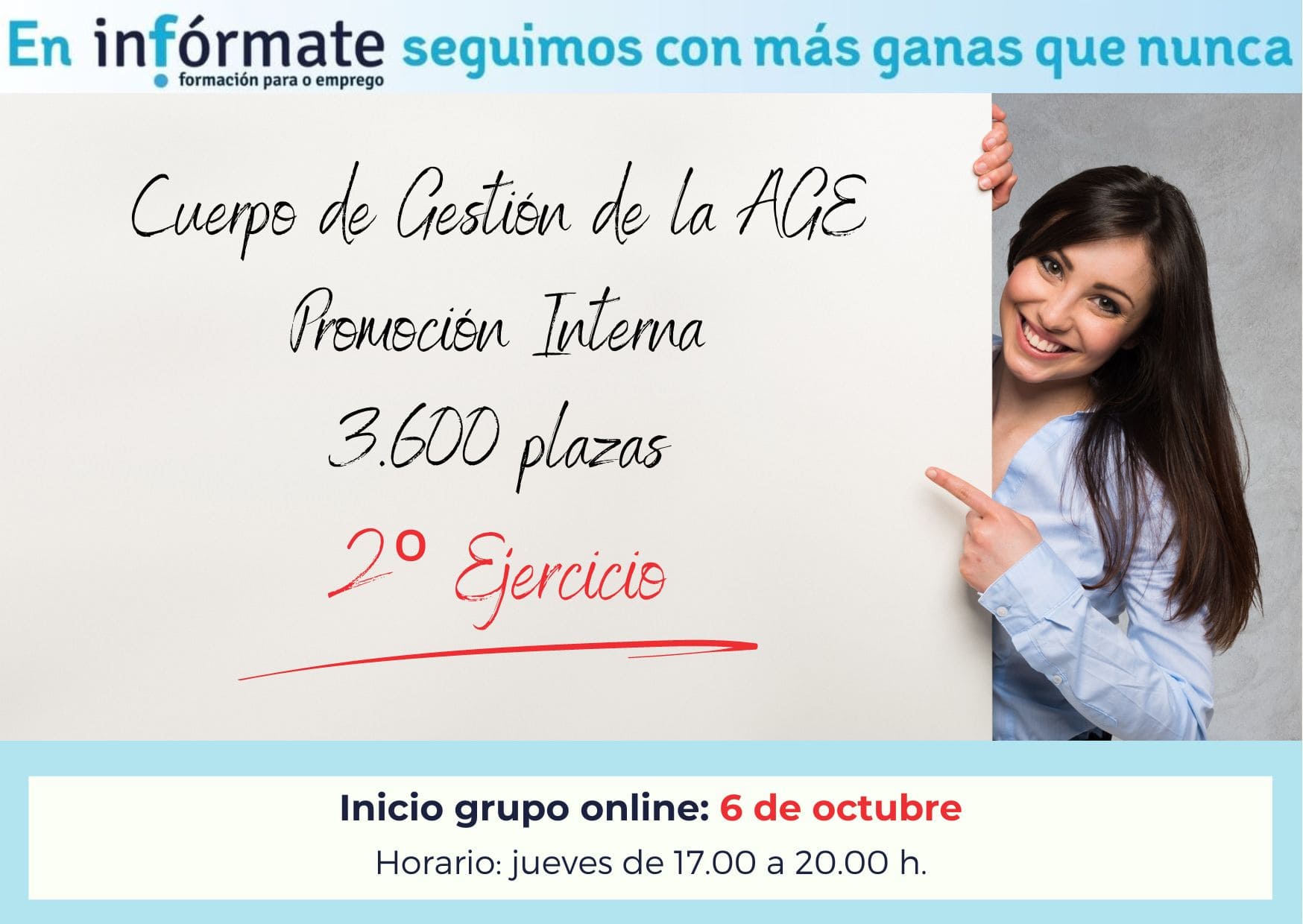 Cartel anunciando inicio de grup