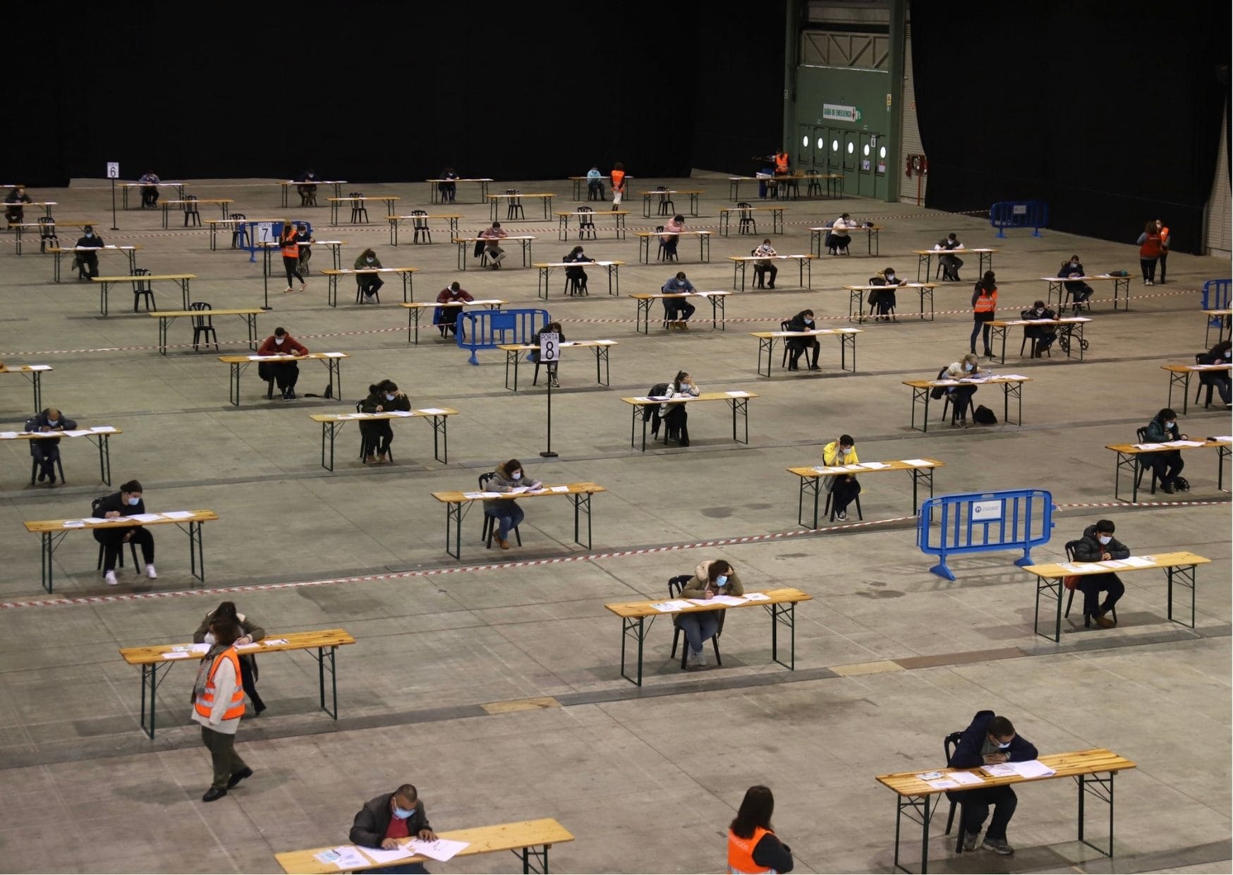 Examen en Silleda