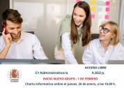 Cartel anunciando inicio de grup