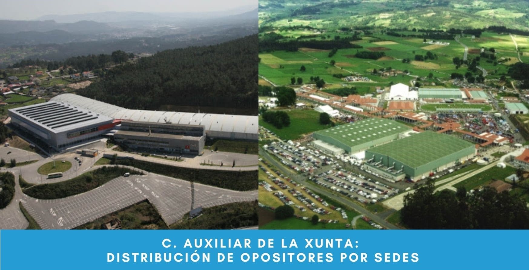 Sedes de examen: Silleda y Ifevi