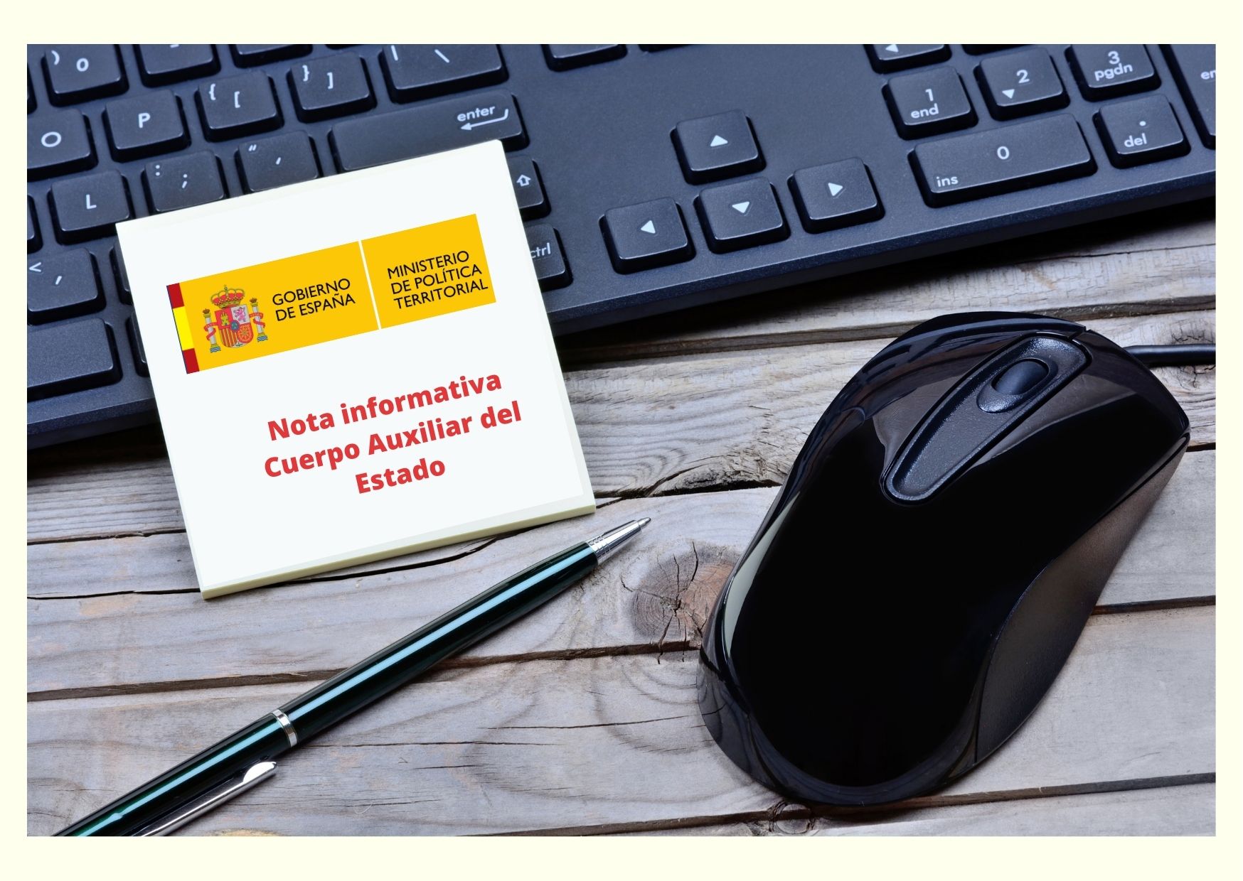 Ordenador con nota