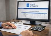 Pantalla de ordenador con barema