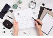 Calendario de abril