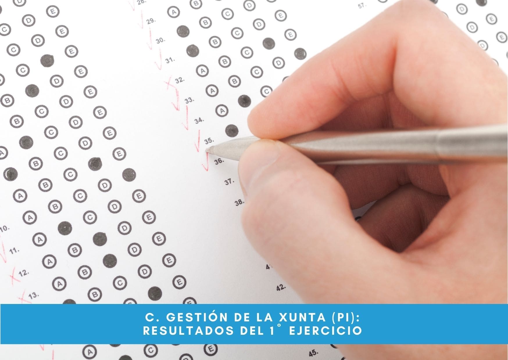 Corrección de examen