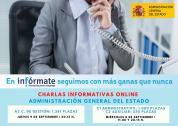 Cartel promocional charlas infor