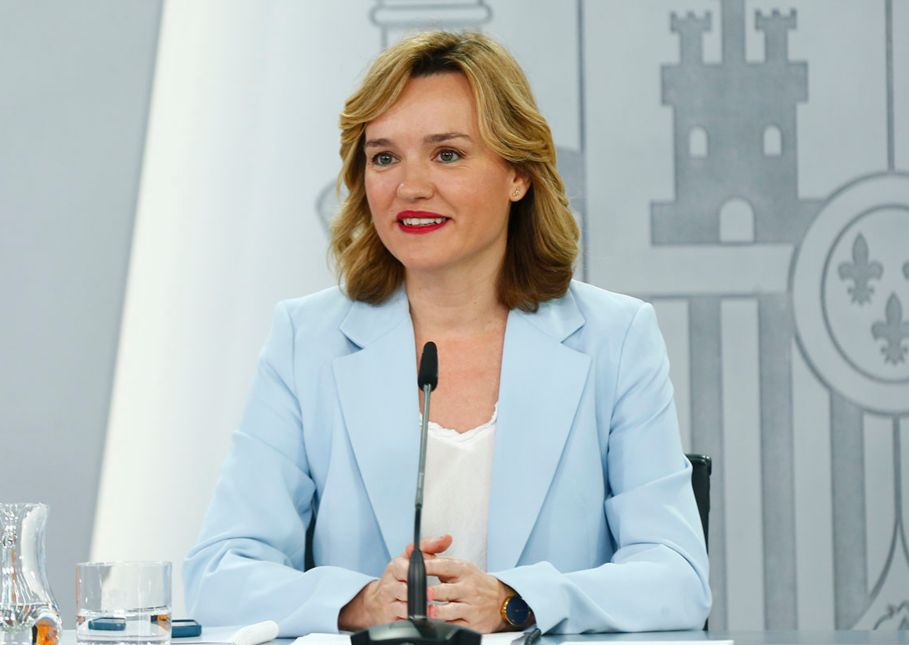 Pilar Alegría, portavoz del Gobi