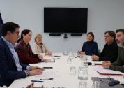 Reunión entre el ministro y los 