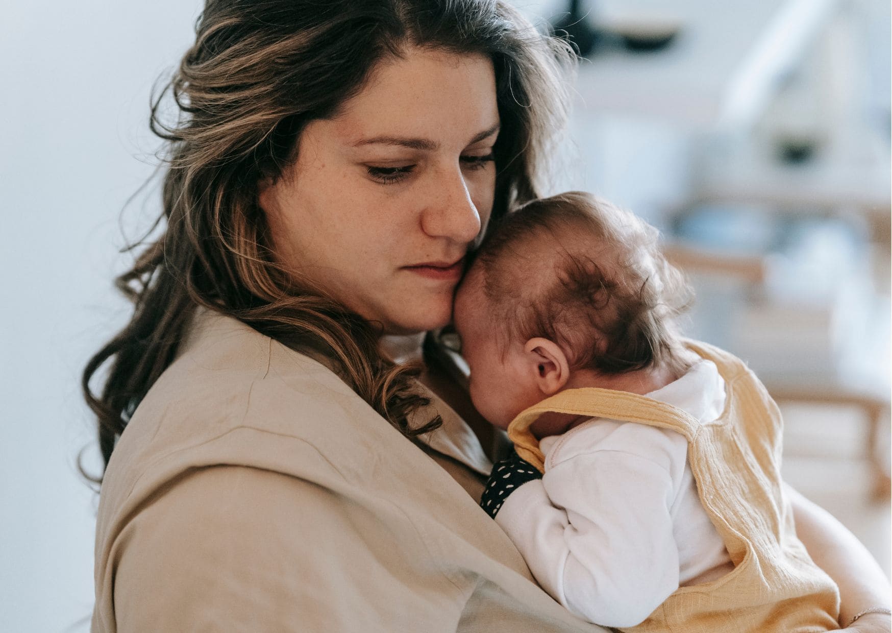 Madre con su bebé