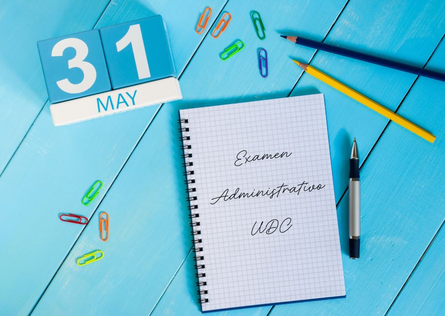 31 de mayo examen Administrativo