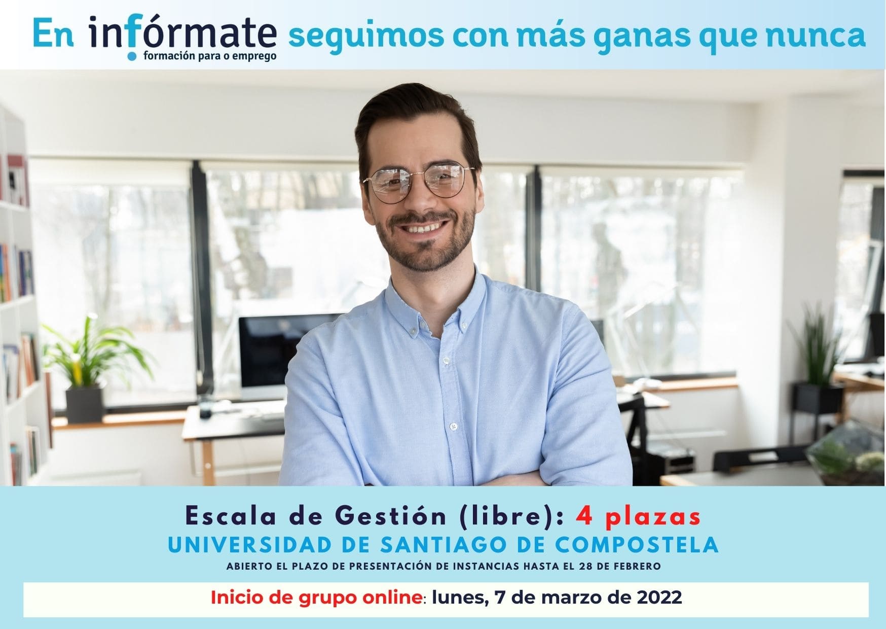 Cartel anunciando inicio de grup