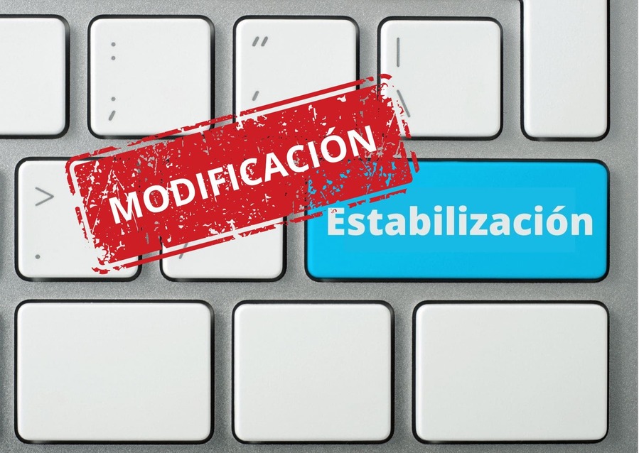 Modificación de la convocatoria 