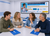 Alumnos nunha aula de In.fórmate