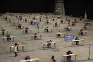 Imagen examen de la Xunta en Sil