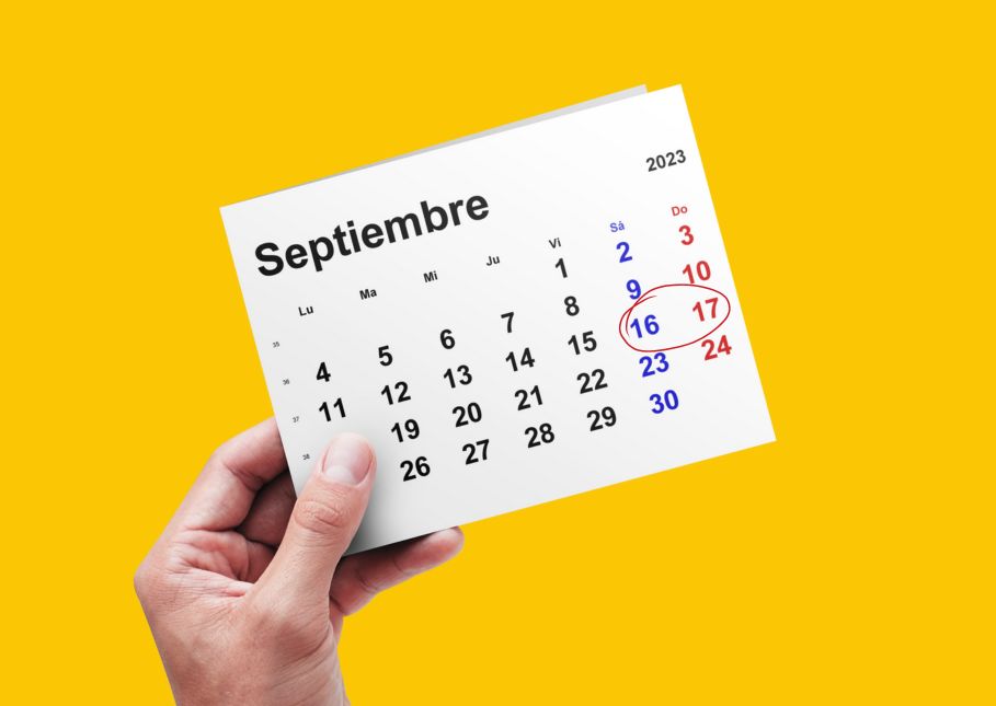 Calendario septiembre