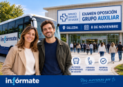 Autobús para las oposiciones en 
