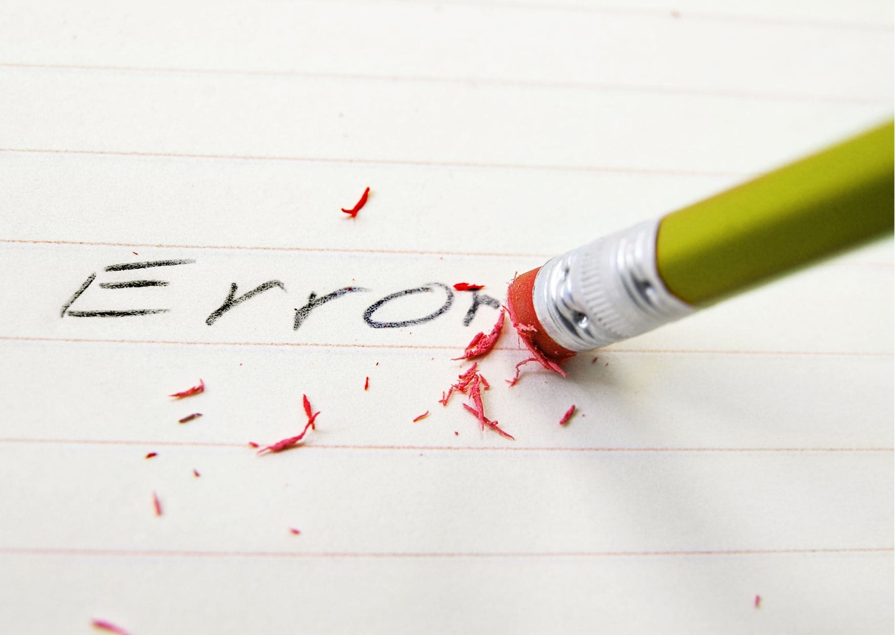 Corrección de errores