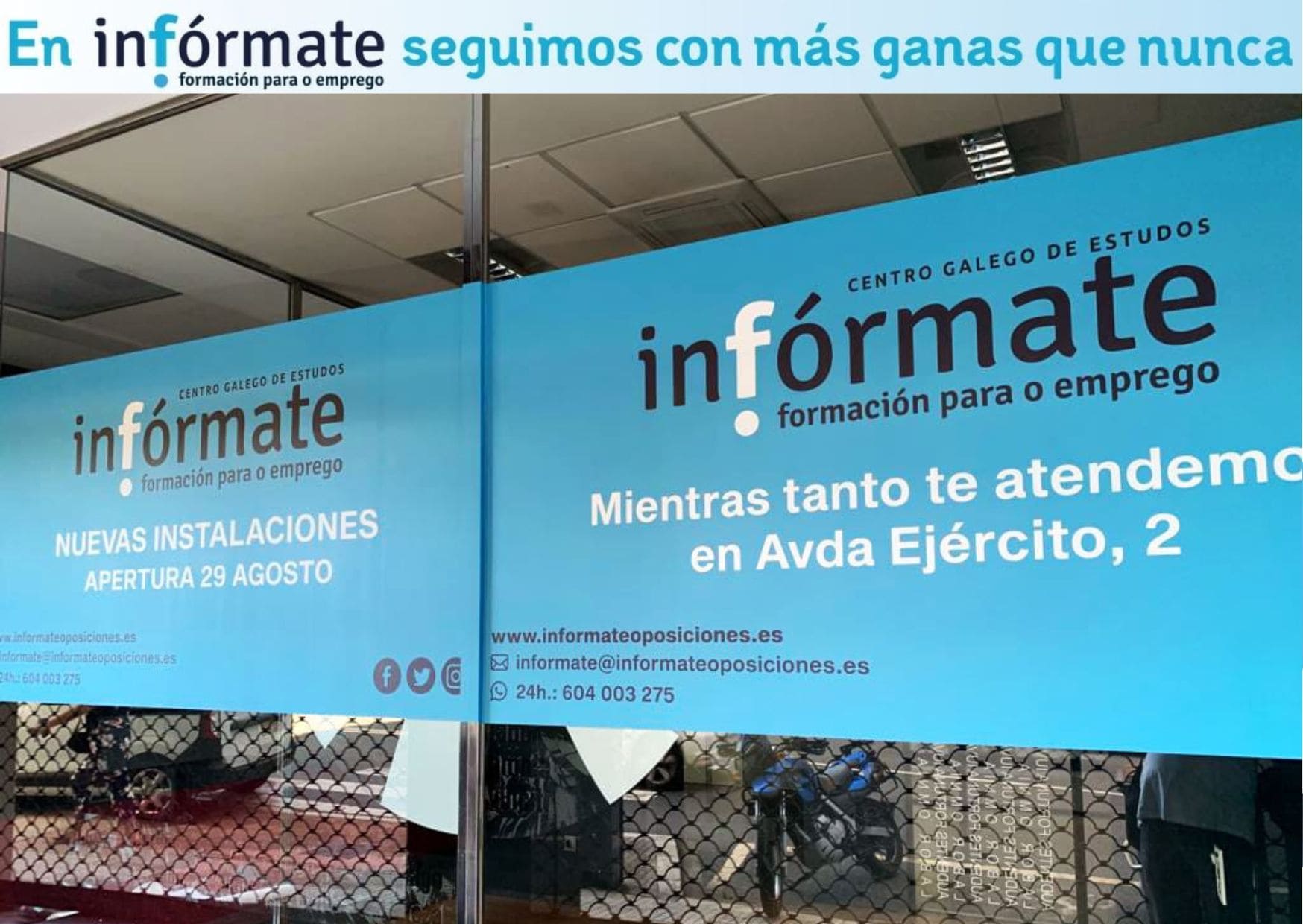 Nuevas intalaciones In.fórmate A