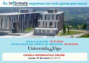 Cartel anunciando charlas de la 
