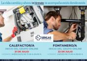 Cartel anunciando inicio clases