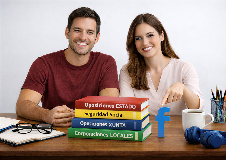 Opositores señalando temarios