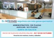 Cartel anunciando el inicio del 