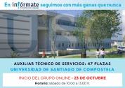 Cartel anunciando el inicio del 