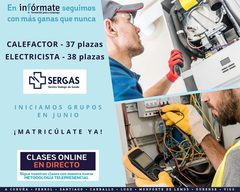 Cartel promocional de Calefactor