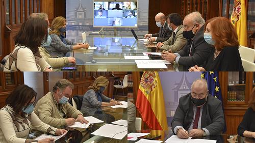 Ministerio de Justicia y sindica
