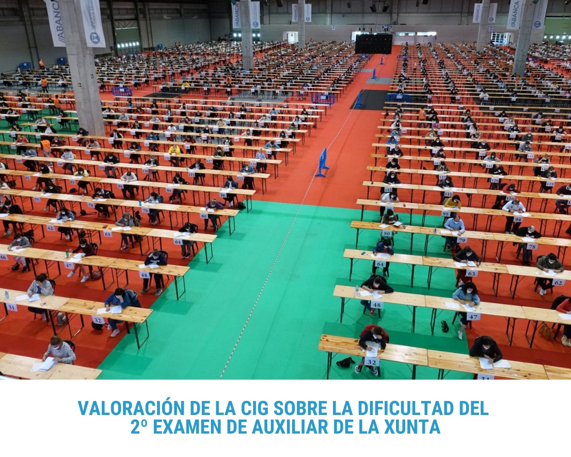 Examen de Auxiliar de la Xunta e