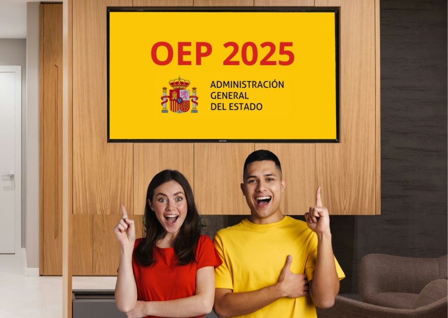 Opositores señalando imagen OEP 