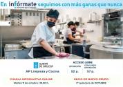 Cartel anunciando charlas Limpie