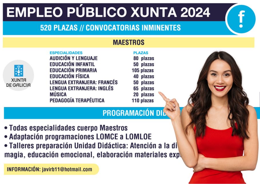 Cartel anunciando oposición Maes