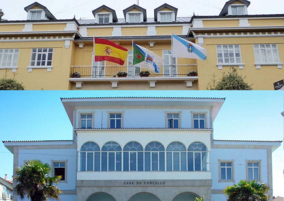 Casas consistoriales de Oleiros 