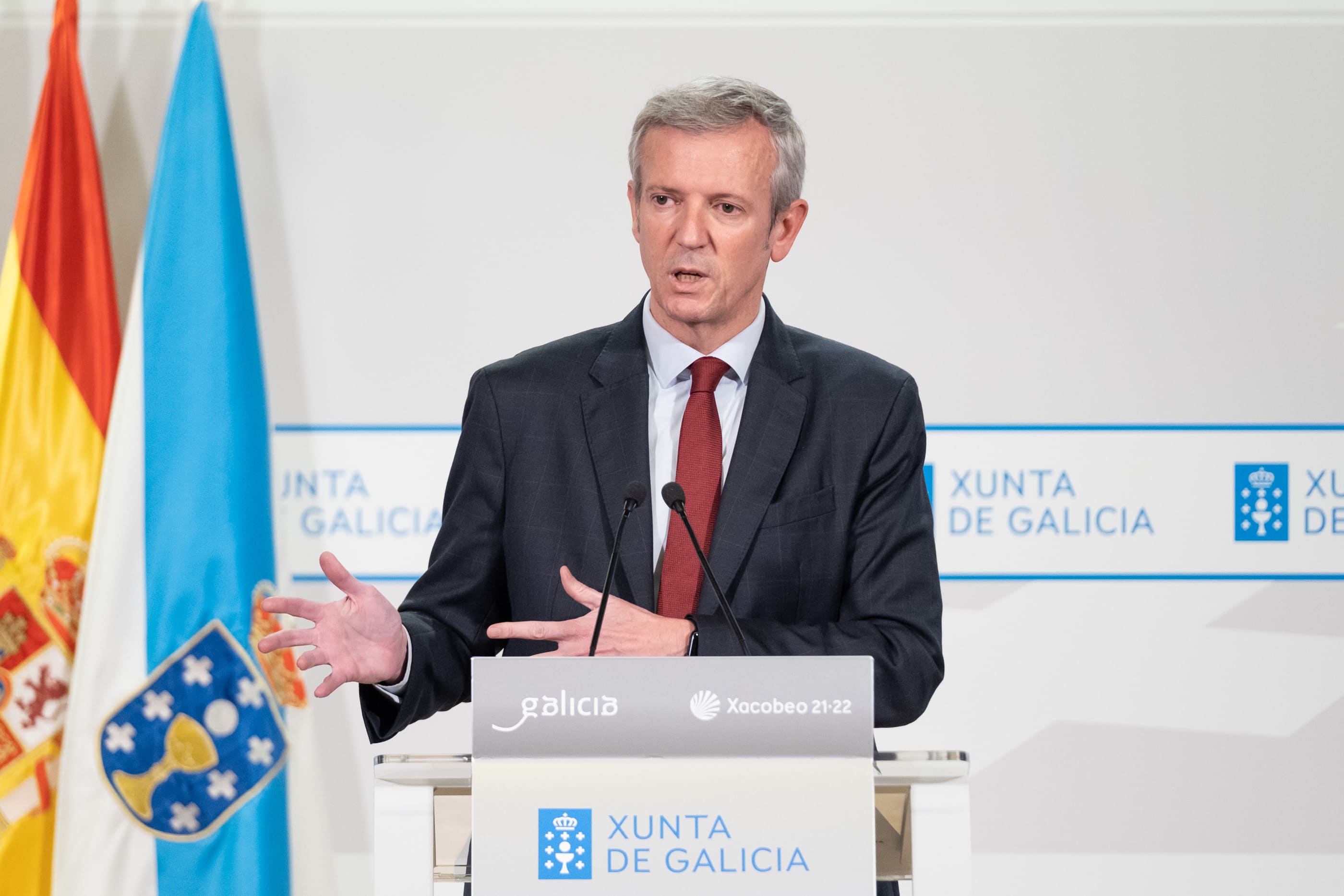 Alfonso Rueda, presidente de la 